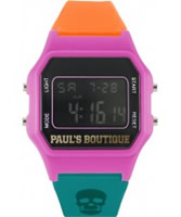 Buy Pauls Boutique Ladies Multi Coloured Digital Watch online