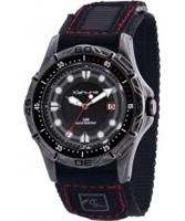 Buy Kahuna Mens Black Rip Strap Watch online