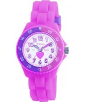 Buy Tikkers Kids Pink Rubber Watch online