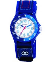 Buy Tikkers Kids Blue Velcro Watch online