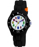 Buy Tikkers Kids Black Rubber Watch online