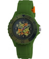 Buy Tikkers Kids Green Rubber Watch online