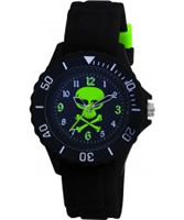 Buy Tikkers Kids Black Rubber Watch online