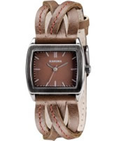 Buy Kahuna Ladies Brown Multi Thong Watch online