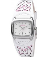 Buy Kahuna Ladies White and Pink Cuff Watch online