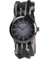 Buy Kahuna Mens Black Friendship Watch online