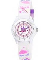 Buy Tikkers Girls White Fairy Princess Watch online