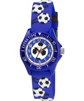 Buy Tikkers Boys Blue Football Watch online