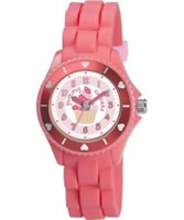 Buy Tikkers Girls Fuscia Yummy Cupcake Watch online