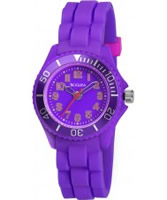 Buy Tikkers Girls Purple Watch online