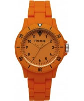 Buy Firetrap Orange Rubber Watch online