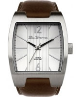Buy Ben Sherman Mens White and Brown Watch online