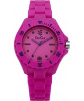 Buy Gio Goi Unisex Headfunk Pink Dial Pink Silicon Strap Watch online