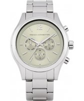 Buy French Connection Chronograph Mayfair Silver Bracelet Watch online