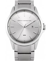Buy French Connection Mens All Silver Bracelet Watch online