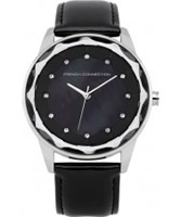 Buy French Connection Ladies Broadway Crystal Black Watch online