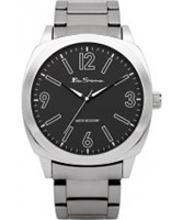 Buy Ben Sherman Mens Black and Silver Watch online