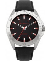 Buy Ben Sherman Mens Black Leather Strap Watch online