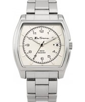 Buy Ben Sherman Mens White and Silver Watch online