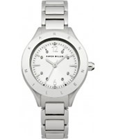 Buy Karen Millen Ladies Steel White Bracelet Watch online