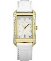 Buy Karen Millen Ladies Gold Stone Set Watch online