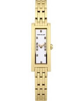 Buy Karen Millen Ladies Gold IP Stone Set Watch online