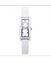 Buy Karen Millen Ladies White Stone Set Watch online