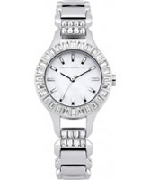 Buy French Connection Ladies Savile Crystal Silver Bracelet Watch online