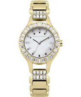 Buy French Connection Ladies Savile Crystal Gold Watch online