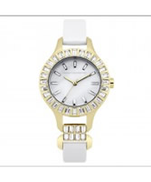 Buy French Connection Ladies Savile Crystal White Watch online