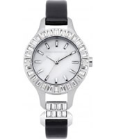 Buy French Connection Ladies Savile Crystal Black Watch online
