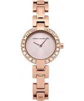 Buy French Connection Ladies Rosemont Crystal Rose Gold Watch online