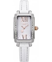 Buy Lipsy Ladies Silver and White Watch online