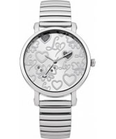 Buy Lipsy Ladies Silver Expander Bracelet Watch online