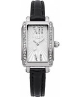 Buy Lipsy Ladies Silver and Black Watch online