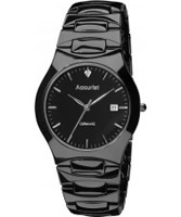 Buy Accurist Mens Black Ceramic Watch online