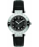 Buy Versace Reve Silver Black Watch online