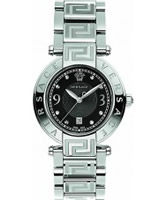 Buy Versace Reve Silver Black Watch online