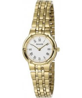 Buy Accurist Ladies Core Classic All Gold White Watch online