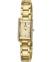 Buy Accurist Ladies Core Classic Crystals Gold Watch online