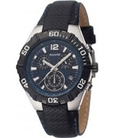 Buy Accurist Mens Core Sports Navy Black Watch online