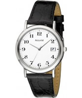 Buy Accurist Mens White Black Watch online