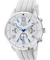 Buy Accurist Mens Chronograph White Watch online