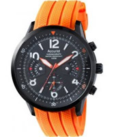 Buy Accurist Mens Chronograph Orange Watch online