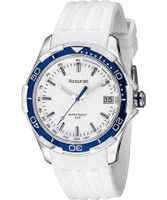 Buy Accurist Mens Blue White Watch online