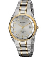Buy Accurist Mens Two Tone Bracelet Watch online