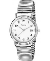 Buy Accurist Mens Silver Bracelet Watch online