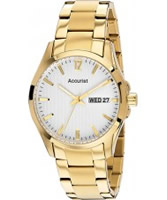 Buy Accurist Mens Gold Watch online