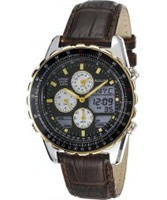 Buy Accurist Mens Skymaster Leather Chronograph online