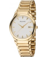 Buy Accurist Mens SPECIAL White Gold Watch online